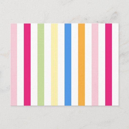 Stripes Briefkaart (Voorkant)