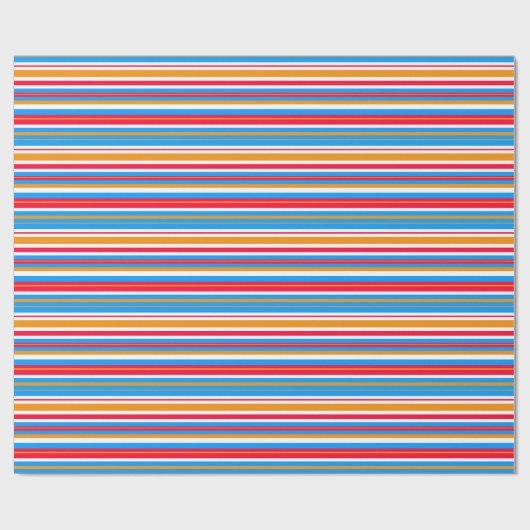 Stripes Cadeaupapier (Vlak)