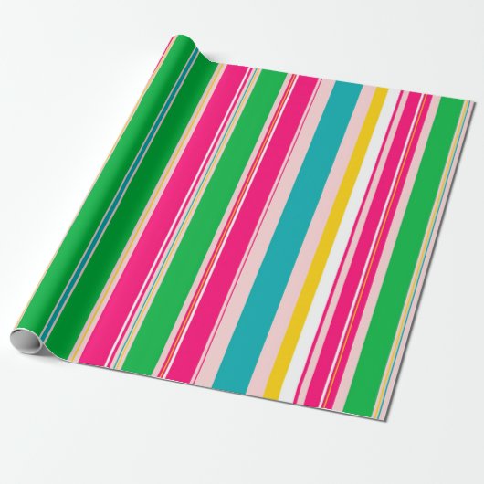 Stripes Cadeaupapier (Uitgerold)