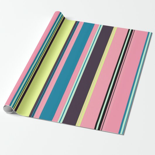 Stripes Cadeaupapier (Uitgerold)