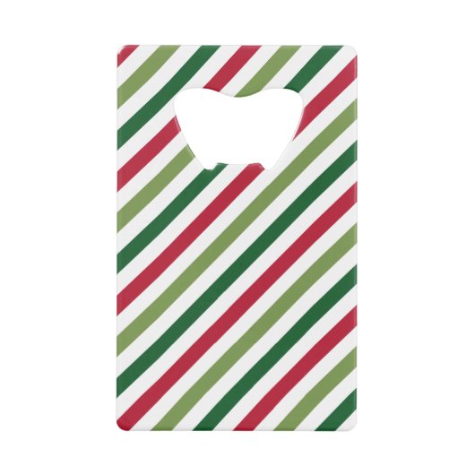 Stripes Creditkaart Flessenopener (Voorkant)