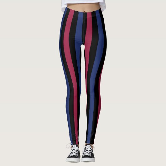 Stripes Custom Leggings (Voorkant)