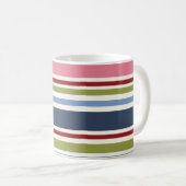 Stripes Deep Hues Koffiemok (Voorkant rechts)