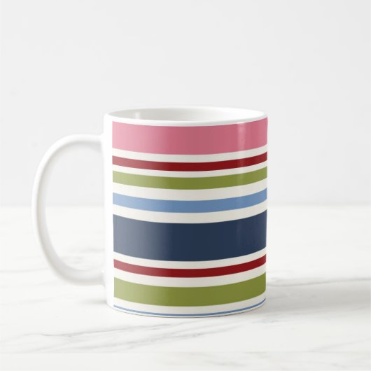 Stripes Deep Hues Koffiemok (Links)