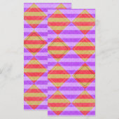 Stripes, diamanten, spotpatroon van Shirley Taylor (Voorkant / Achterkant)