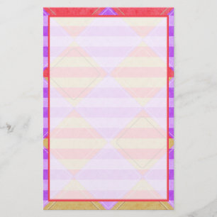 Stripes, diamanten, spotpatroon van Shirley Taylor Briefpapier