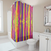 Stripes..... Douchegordijn (In situ)