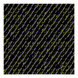 Stripes en bubbels... poster