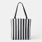Stripes en cirkels tote bag (Achterkant)