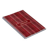 Stripes en lijnen notitieboek (Rechterzijde)