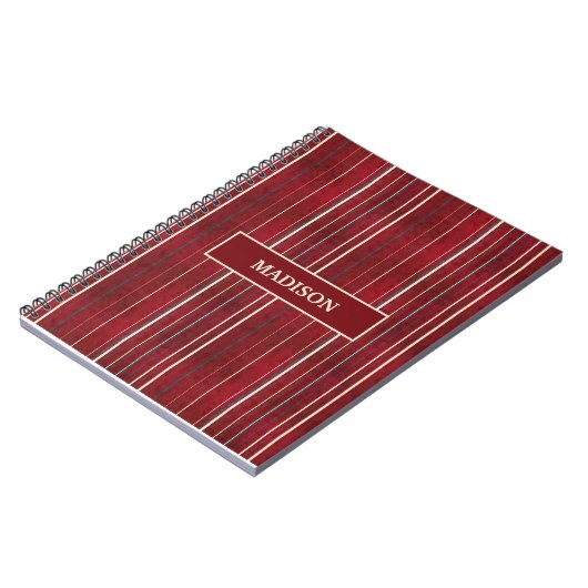 Stripes en lijnen notitieboek (Linkerzijde)