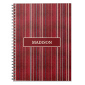 Stripes en lijnen notitieboek (Voorkant)