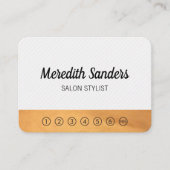 Stripes en lux Trim/punch-kaart Klantenkaartje (Voorkant)