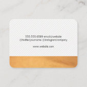 Stripes en lux Trim/punch-kaart Klantenkaartje (Achterkant)