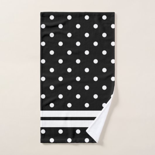 Stripes en Polka Dots Bad Handdoek (Handdoek)