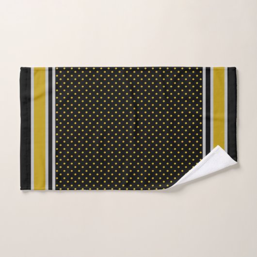 Stripes en Polka Dots Bad Handdoek (Handdoek)