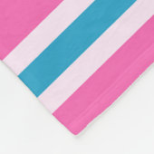 Stripes en Polka Dots Fleece Deken (Hoek)