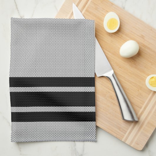 Stripes en Polka Dots Theedoek (Quarter Fold)