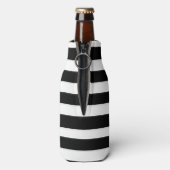 Stripes en pony's - Aangepaste fleskoeler Flesjeskoeler (Fles Achterkant)