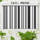 stripes en pooldots theedoek (Gevouwen)