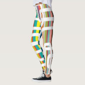 Stripes en rechthoeken leggings (Links)