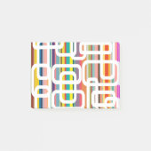 Stripes en rechthoeken post-it® notes (Voorkant)