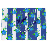 Stripes en Rozen Groot Cadeauzakje (Voorkant)