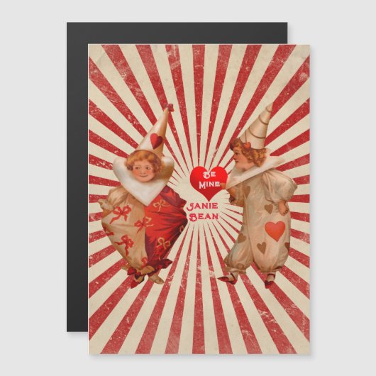 Stripes en  Valentijnen met hart (Voorkant / Achterkant)