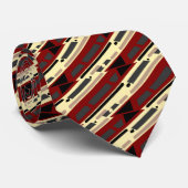 Stripes en vormen - het lelijkste Stropdas ter wer (Opgerold)