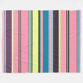 Stripes Fleece Deken (Voorkant (Horizontaal))