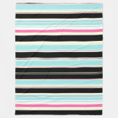 Stripes Fleece Deken (Voorkant)