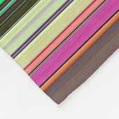 STRIPES FLEECE DEKEN (Hoek)