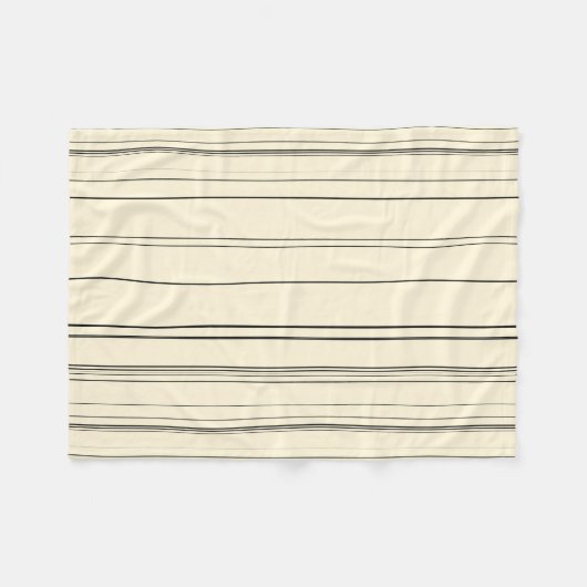 stripes fleece deken (Voorkant (Horizontaal))