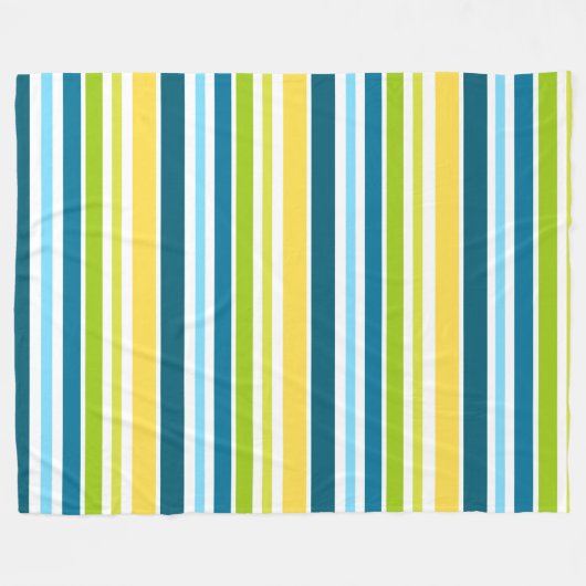 Stripes Fleece Deken (Voorkant (Horizontaal))