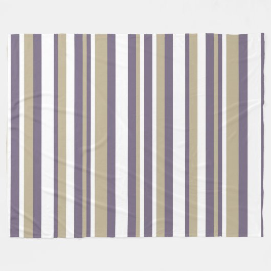 Stripes Fleece Deken (Voorkant (Horizontaal))