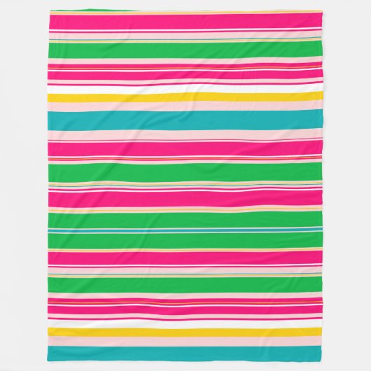 Stripes Fleece Deken (Voorkant)