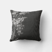 Stripes Floral  Elegant Brocade Cushion Kussen (Achterkant)