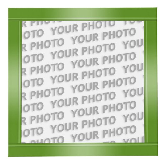 STRIPES-gradiënten - groen + uw ideeën Kubus (Voorkant)