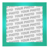 STRIPES-gradiënten - oceaangroen + uw ideeën Kubus (Rechts)