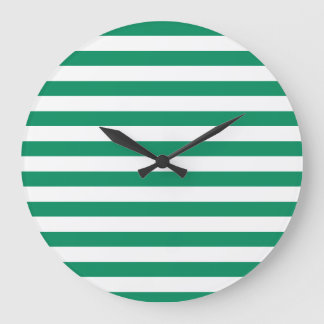 Stripes | Groen & Wit |  | Grote Klok