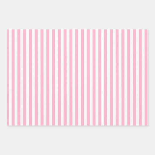 Stripes, harten en pooldots inpakpapier vel (Voorkant 3)