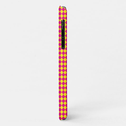 Stripes Hearts Diamonds Boho Gemengd ontwerp Case-Mate iPhone Case (Achterkant/links)
