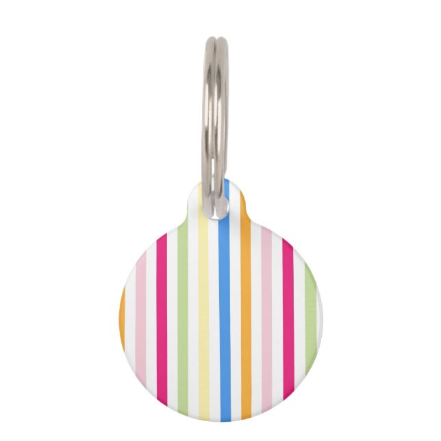 Stripes Huisdierpenning (Voorkant)