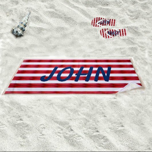 Stripes in Abstracte keuken Strandlaken