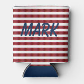 Stripes in Abstracte Koelbox Blikjeskoeler (Voorkant)