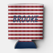 Stripes in Abstracte Koelbox Blikjeskoeler (Voorkant)