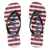 Stripes in Abstracte Teenslippers (Voetbed)