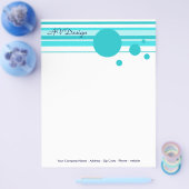 Stripes in blauwe brochure (Enkel)