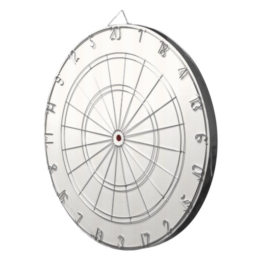 Stripes in pasta Tan en beige Dartbord (Voorkant Rechts)