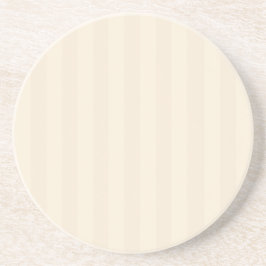 Stripes in pasta Tan en beige Zandsteen Onderzetter